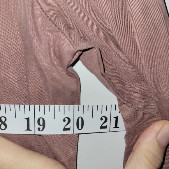 Buffalo David Bitton Mocha Brown Boho Peasant Mini Dress Pockets NWT - Picture 12 of 13